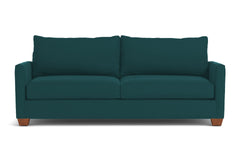 Tuxedo Sofa :: Leg Finish: Pecan