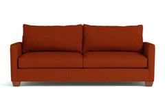 Tuxedo Sofa :: Leg Finish: Pecan