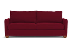 Tuxedo Sofa :: Leg Finish: Pecan