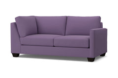 Tuxedo Right Arm Corner Apt Size Sofa :: Leg Finish: Espresso / Configuration: RAF - Chaise on the Right