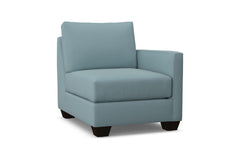 Tuxedo Right Arm Chair :: Leg Finish: Espresso / Configuration: RAF - Chaise on the Right