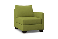 Tuxedo Right Arm Chair :: Leg Finish: Espresso / Configuration: RAF - Chaise on the Right