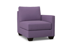 Tuxedo Right Arm Chair :: Leg Finish: Espresso / Configuration: RAF - Chaise on the Right