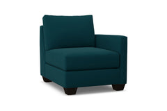 Tuxedo Right Arm Chair :: Leg Finish: Espresso / Configuration: RAF - Chaise on the Right