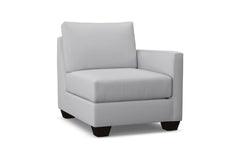 Tuxedo Right Arm Chair :: Leg Finish: Espresso / Configuration: RAF - Chaise on the Right