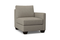 Tuxedo Right Arm Chair :: Leg Finish: Espresso / Configuration: RAF - Chaise on the Right