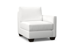 Tuxedo Right Arm Chair :: Leg Finish: Espresso / Configuration: RAF - Chaise on the Right