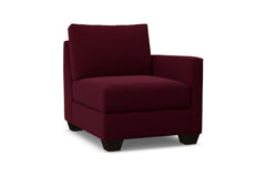 Tuxedo Right Arm Chair :: Leg Finish: Espresso / Configuration: RAF - Chaise on the Right