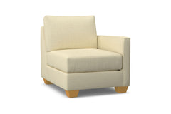 Tuxedo Right Arm Chair :: Leg Finish: Natural / Configuration: RAF - Chaise on the Right