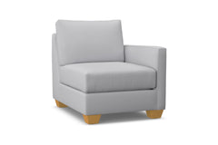 Tuxedo Right Arm Chair :: Leg Finish: Natural / Configuration: RAF - Chaise on the Right
