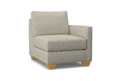 Tuxedo Right Arm Chair :: Leg Finish: Natural / Configuration: RAF - Chaise on the Right