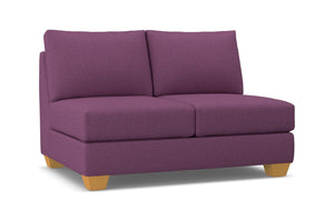 Tuxedo Armless Loveseat :: Leg Finish: Natural