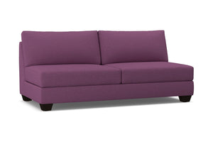 Tuxedo Armless Sofa :: Leg Finish: Espresso