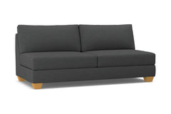 Tuxedo Armless Sofa :: Leg Finish: Natural