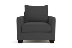 Tuxedo Chair :: Leg Finish: Espresso