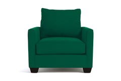 Tuxedo Chair :: Leg Finish: Espresso