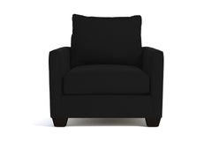Tuxedo Chair :: Leg Finish: Espresso