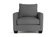 Tuxedo Chair :: Leg Finish: Espresso