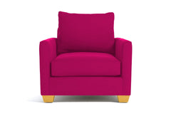 Tuxedo Chair :: Leg Finish: Natural