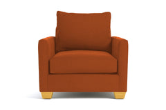 Tuxedo Chair :: Leg Finish: Natural