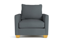 Tuxedo Chair :: Leg Finish: Natural