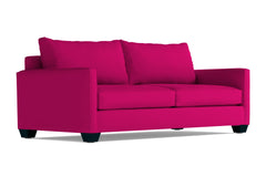 Tuxedo Queen Size Sleeper Sofa Bed :: Leg Finish: Espresso / Sleeper Option: Memory Foam Mattress