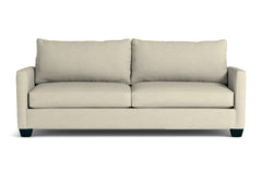 Tuxedo Queen Size Sleeper Sofa Bed :: Leg Finish: Espresso / Sleeper Option: Memory Foam Mattress