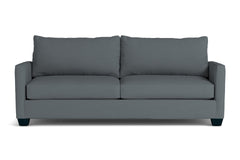 Tuxedo Queen Size Sleeper Sofa Bed :: Leg Finish: Espresso / Sleeper Option: Memory Foam Mattress
