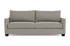 Tuxedo Queen Size Sleeper Sofa Bed :: Leg Finish: Espresso / Sleeper Option: Memory Foam Mattress