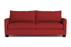 Tuxedo Queen Size Sleeper Sofa Bed :: Leg Finish: Espresso / Sleeper Option: Memory Foam Mattress