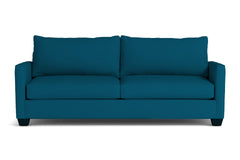 Tuxedo Queen Size Sleeper Sofa Bed :: Leg Finish: Espresso / Sleeper Option: Memory Foam Mattress