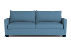 Tuxedo Queen Size Sleeper Sofa Bed :: Leg Finish: Espresso / Sleeper Option: Memory Foam Mattress