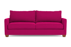 Tuxedo Sofa :: Leg Finish: Pecan