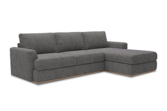 Camden 2pc Storage Sectional Sofa :: Configuration: RAF - Chaise on the Right