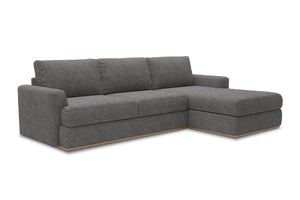 Camden 2pc Storage Sectional Sofa :: Configuration: RAF - Chaise on the Right