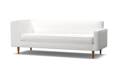 Monroe Right Arm Corner Sofa :: Leg Finish: Pecan / Configuration: RAF - Chaise on the Right