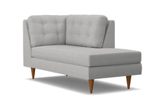 Logan Right Arm Chaise :: Leg Finish: Pecan / Configuration: RAF - Chaise on the Right