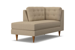 Logan Left Arm Chaise :: Leg Finish: Pecan / Configuration: LAF - Chaise on the Left