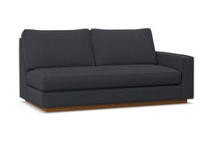 Harper Right Arm Apt Size Sofa w/ Benchseat :: Leg Finish: Pecan / Configuration: RAF - Chaise on the Right