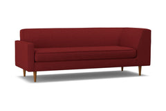 Monroe Left Arm Corner Sofa :: Leg Finish: Pecan / Configuration: LAF - Chaise on the Left