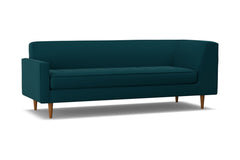 Monroe Left Arm Corner Sofa :: Leg Finish: Pecan / Configuration: LAF - Chaise on the Left
