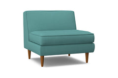 Monroe Armless Chair :: Leg Finish: Pecan