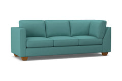 Catalina Left Arm Corner Sofa :: Leg Finish: Pecan / Configuration: LAF - Chaise on the Left