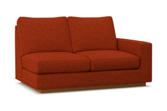 Harper Right Arm Loveseat :: Leg Finish: Pecan / Configuration: RAF - Chaise on the Right