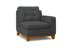 Brentwood Right Arm Chair :: Leg Finish: Pecan / Configuration: RAF - Chaise on the Right