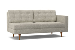 Logan Right Arm Sofa :: Leg Finish: Pecan / Configuration: RAF - Chaise on the Right