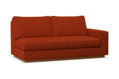 Harper Right Arm Apt Size Sofa w/ Benchseat :: Leg Finish: Pecan / Configuration: RAF - Chaise on the Right