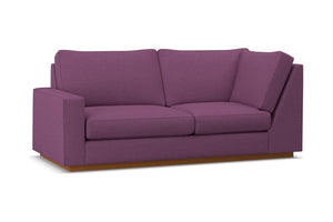 Harper Left Arm Corner Apt Size Sofa :: Leg Finish: Pecan / Configuration: LAF - Chaise on the Left