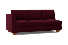 Catalina Left Arm Sofa :: Leg Finish: Pecan / Configuration: LAF - Chaise on the Left