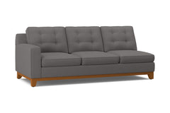 Brentwood Left Arm Sofa :: Leg Finish: Pecan / Configuration: LAF - Chaise on the Left